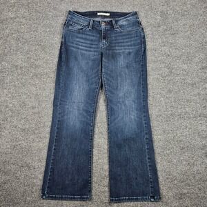 Levis‎ 529 Curvy Bootcut Jeans Women's 30 Mid Rise Dark Wash Blue Denim Stretch